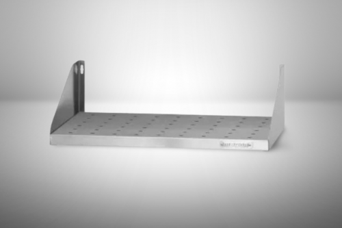 Полка навесная открытая ПНОб - 1200*300*180 Base, цинк, перфорация