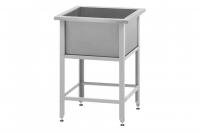 Ванна для мойки яиц сварная Norma INOX 700х700 базовая