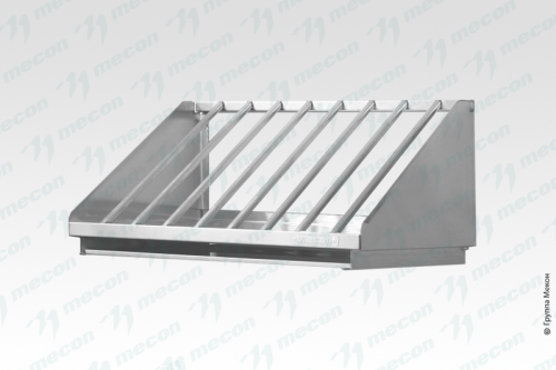 Сушка для досок вертикальная СДВн - 300*400*260 Norma Inox, нерж. сталь, 4 ячейки